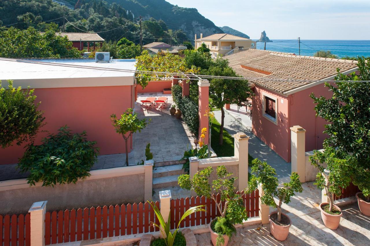 Amalia Cottages Agios Gordios  Esterno foto